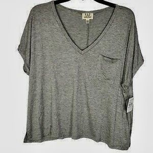 PST Los Angeles Oversized Burnout Gray Short Sleeve Tee Sz Small *Offers Welcome